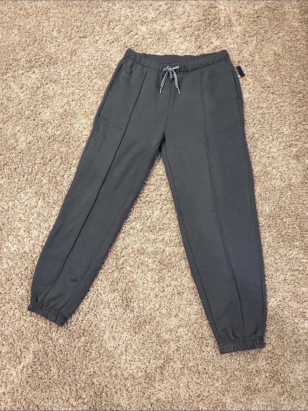 Women's Charcoal Gray Jogger Track Pants - Cozy Everyday Wear
